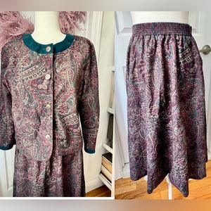 Skirt and jacket set